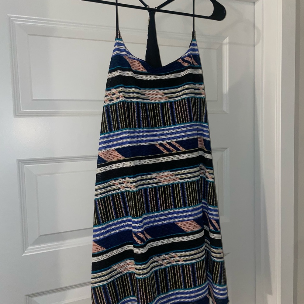 Striped Halter Dress